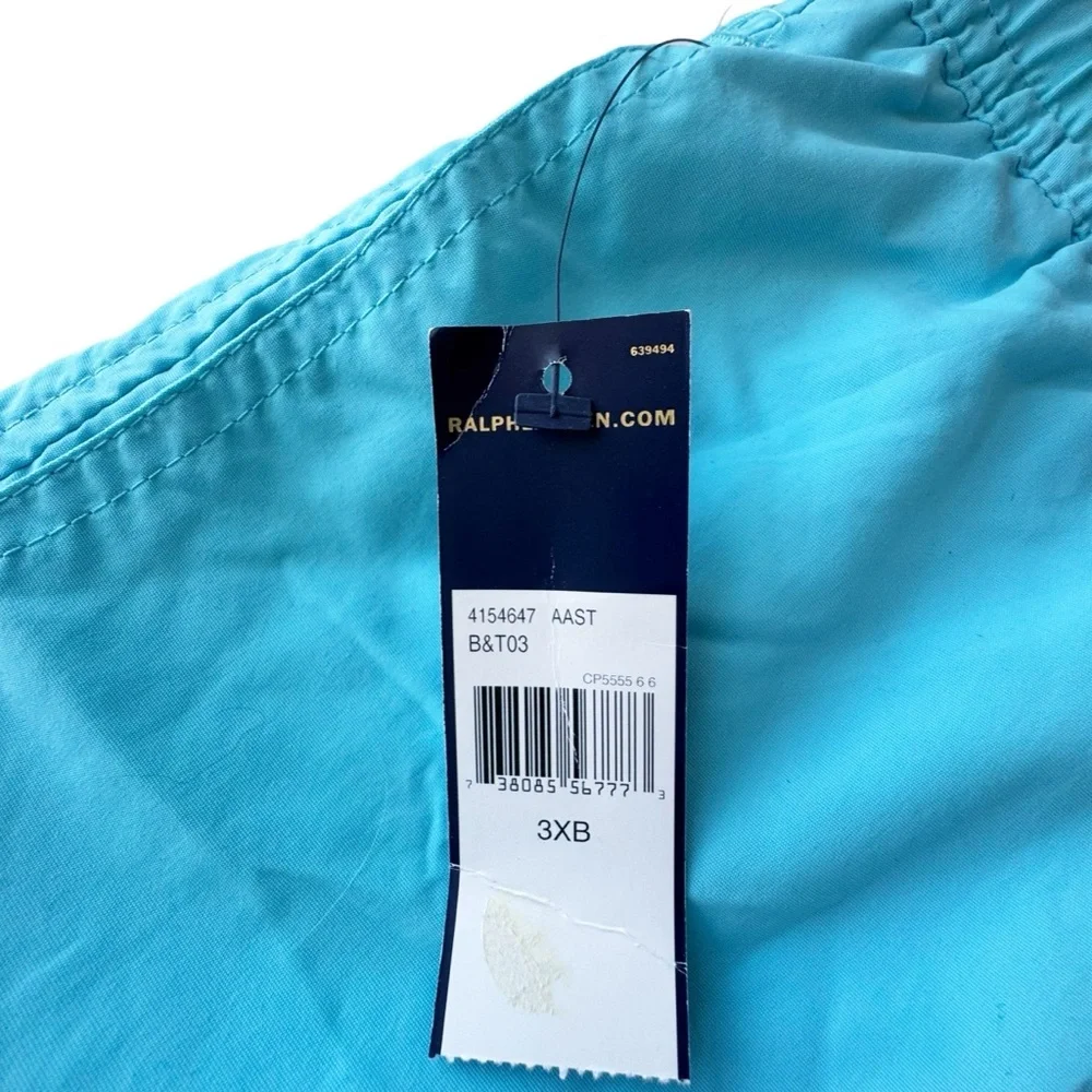 Polo Ralph Lauren Turquoise Swim Trunk | 3XB NWT